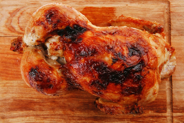 Charred Honey Lime Rotisserie Chicken