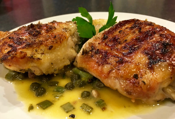 Quick & Easy Rotisserie Chicken Piccata