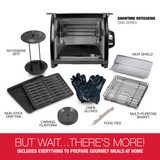Showtime Modern Rotisserie, Black
