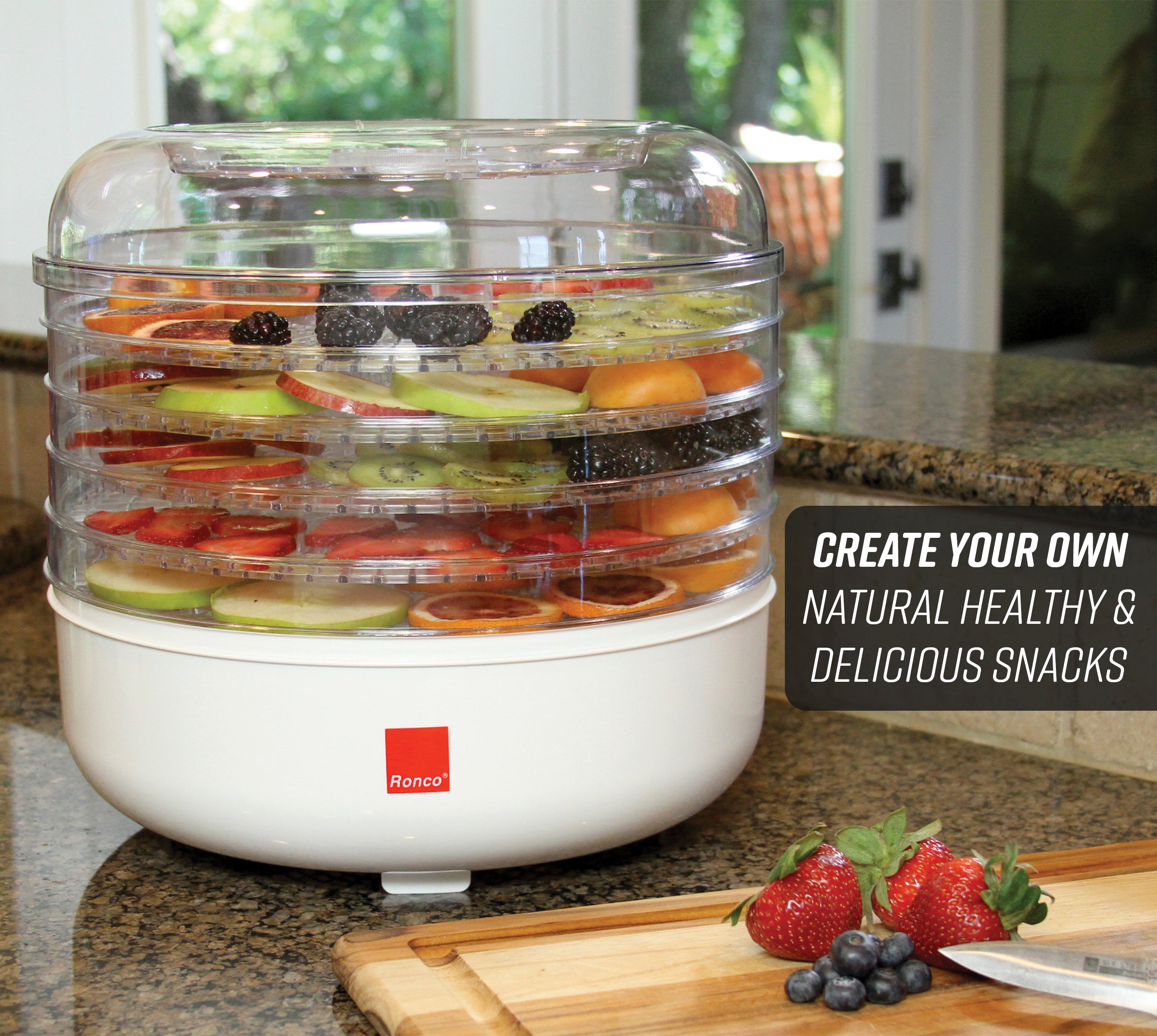 5 Tray Classic Dehydrator Ronco 5-tray-classic-dehydrator-ronco
