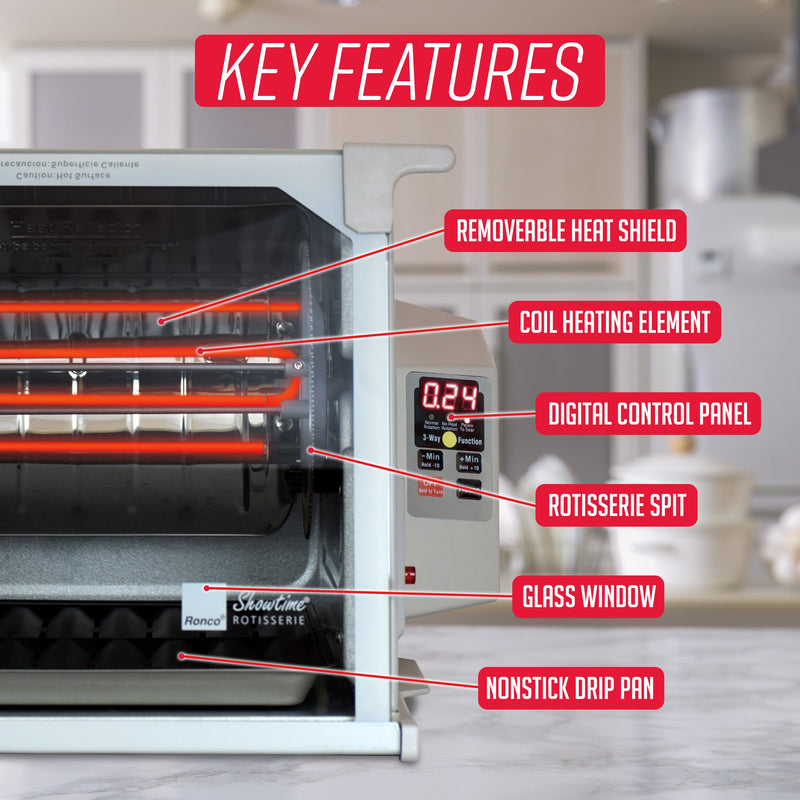 Showtime Platinum Digital Rotisserie