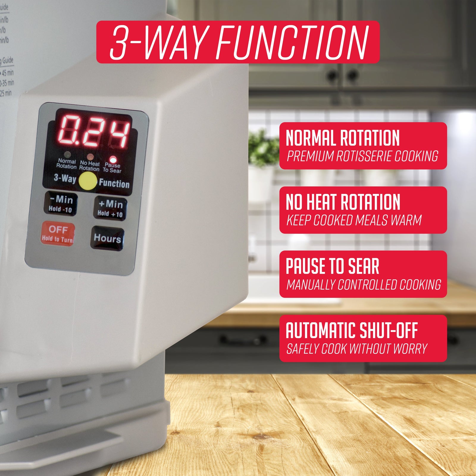 Showtime Platinum Digital Rotisserie – Ronco