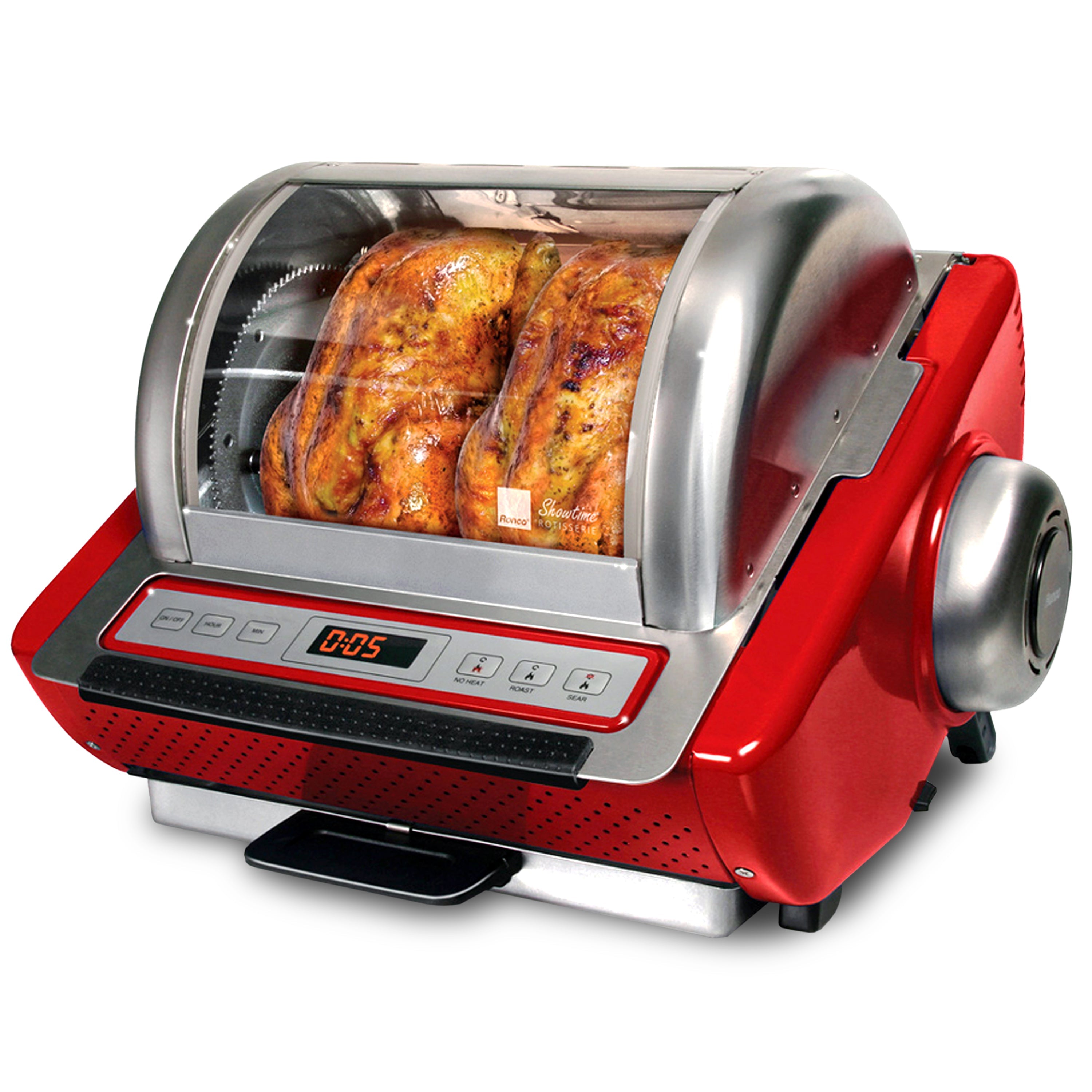Showtime EZ Store Rotisserie Red Ronco Showtime EZ Store Rotisserie Red Ronco
